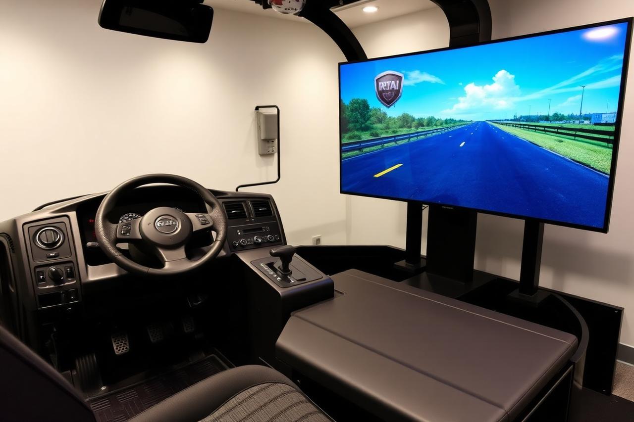 Safety driving & riding simulator
